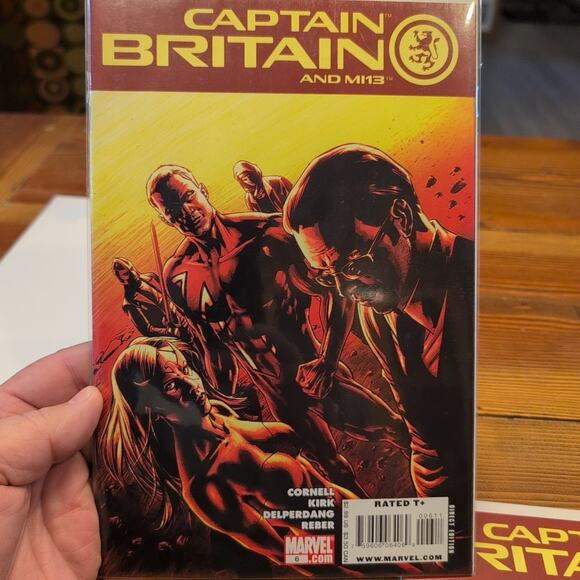 Captain Britain And MI13 # 4 5 & 6x2 ( Lot Of 4) Marvel Comics 2008 NM - Picture 4 of 5